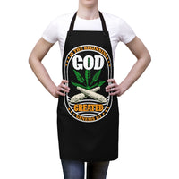 God Created (Black) Apron