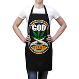 God Created (Black) Apron