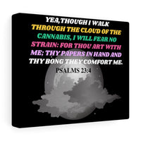 Psalms 23:4 Canvas Gallery Wraps