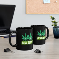 Best Buds Black Mug