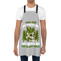 Mark 4:20 Skull (Gray) Apron