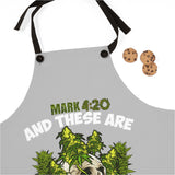 Mark 4:20 Skull (Gray) Apron