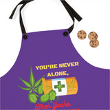 Never Alone (Purple) Apron