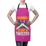 Blunt & Twisted (Berry) Apron