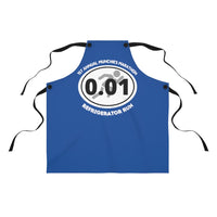 Refrigerator Run (Blue) Apron