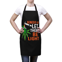 Let There Be Light (Black) Apron