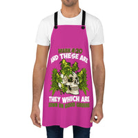 Mark 4:20 Skull (Berry) Apron