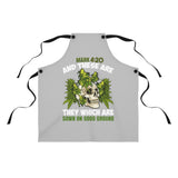 Mark 4:20 Skull (Gray) Apron