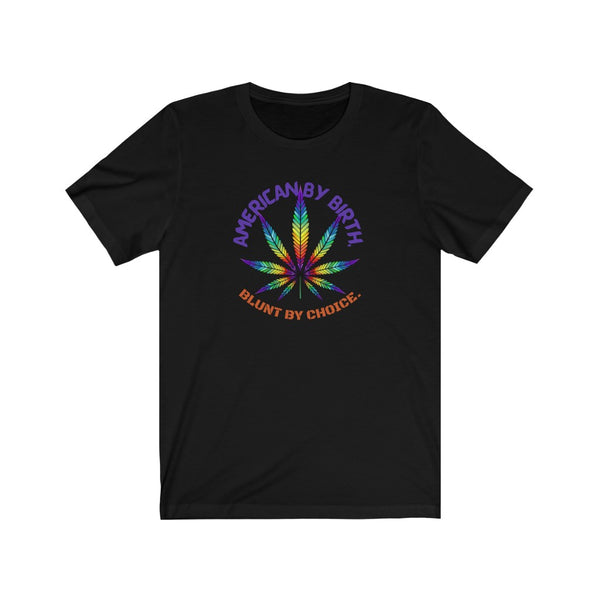 American By Birth (Rainbow Leaf) Short Sleeve Tee