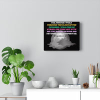 Psalms 23:4 Canvas Gallery Wraps