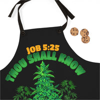 Thou Shall Know (Black) Apron