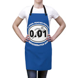 Refrigerator Run (Blue) Apron