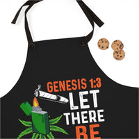 Let There Be Light (Black) Apron