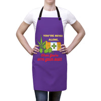 Never Alone (Purple) Apron