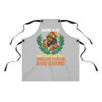 Mark 4:20 Lion (Gray) Apron