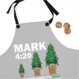 Mark 4:20 Bring Forth (Gray) Apron