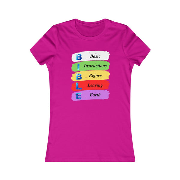 Basic Instructions (Graphic) Women's Favorite Tee