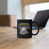 Psalms 23:4 Black Mug