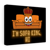 Sofa King Canvas Gallery Wraps