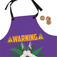 Blunt & Twisted (Purple) Apron