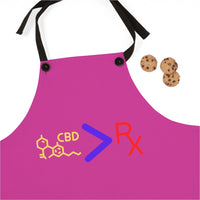 CBD>Rx (Berry) Apron