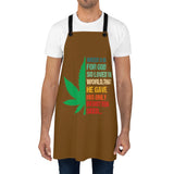 Weed 3:16 (1/2 Leaf) (Brown) Apron