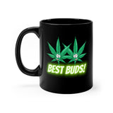 Best Buds Black Mug