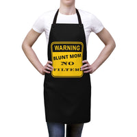 Blunt Mom (Black) Apron