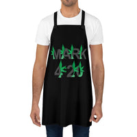 Mark 4:20 Leaves (Black) Apron