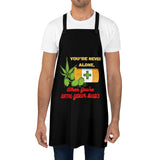 Never Alone (Black) Apron