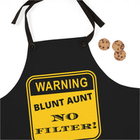 Blunt Aunt (Black) Apron