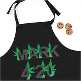 Mark 4:20 Leaves (Black) Apron