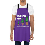 Mark 4:20 Bring Forth (Purple) Apron