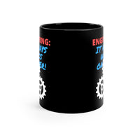 Engineering Black Mug